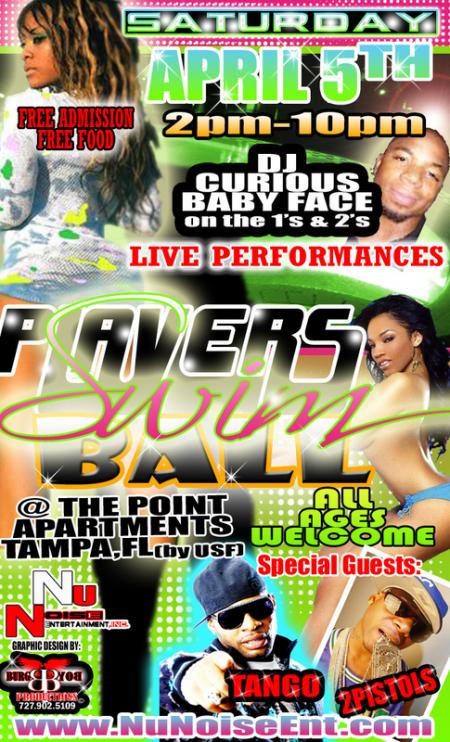 Player’s Ball Pool Party @ The Point Apartments - Back