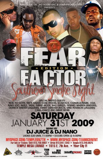 MR. SOUTHERN SMOKE DJ SMALLZ AND FRIENDS @ TEMPLE MEGA LOUNGE