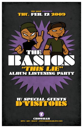 The Basiqs Listening Party @ Crowbar
