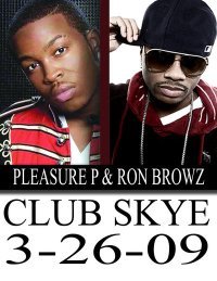 Ron Browz and Pleasure P Live @ Club Skye