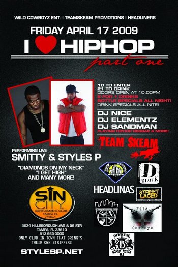 N.O.R.E., Smitty, and Styles P @ Sin City