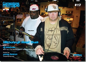 DJ Sandman & Deacon - Cornerstone Mixtape #117 - July 2009 - Hillsborough Street Blues