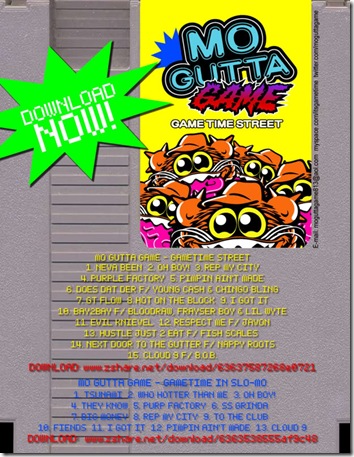 Mo Gutta Game - GameTime Street [2-Disc] (Mixtape)