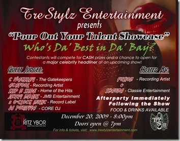 Pour Out Your Talent Showcase @ The Ritz Ybor