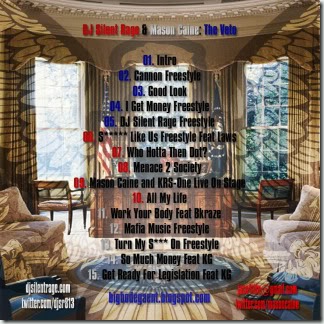 DJ Silent Rage & Mason Caine - The Veto (Mixtape) back