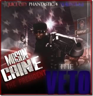 DJ Silent Rage & Mason Caine - The Veto (Mixtape) front