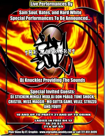 Sam Soul Bash @ Ferg's Downtown St. Pete Sam Soul Bash @ Ferg's Downtown St. Pete