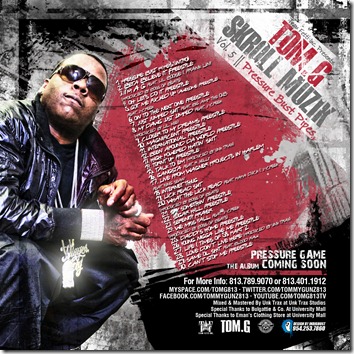 Tom G â€“ Skroll Muzik Vol. 5: Pressure Bust Pipes (Mixtape) back