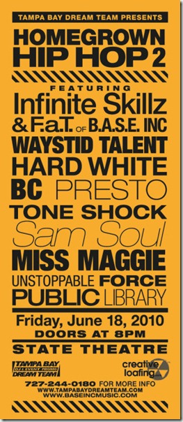 Homegrown Hip Hop 2 @ The State Theatre