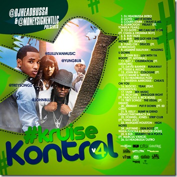 DJ Headbussa - Kruise Kontrol Vol 4 (Mixtape) cover