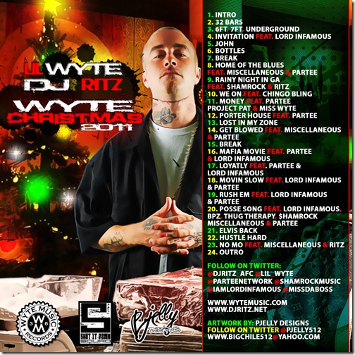 Lil Wyte & DJ Ritz - Wyte Christmas 2011 (Mixtape)